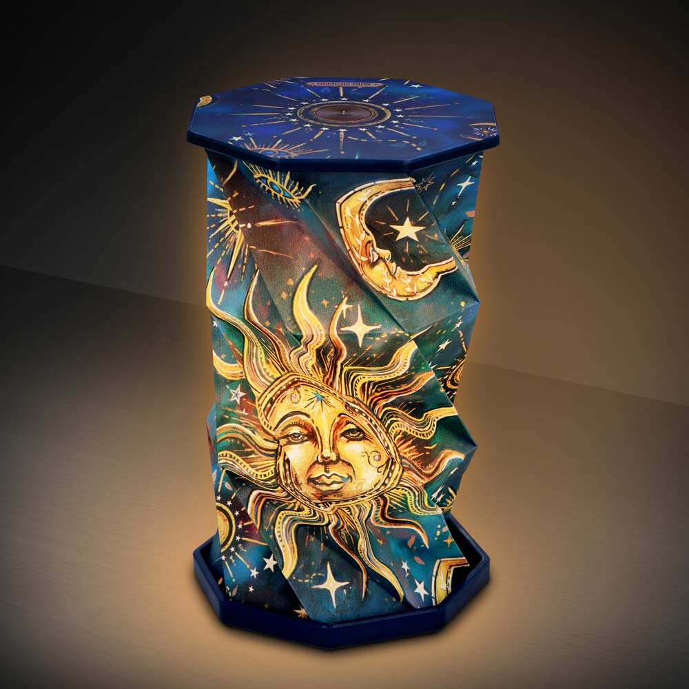 Celestial Foldable Lamp Rechargeable USB Powered 21cm 7
