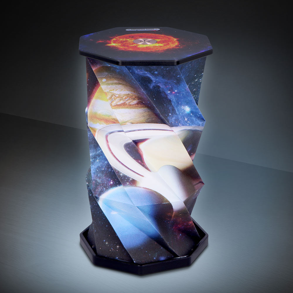 Solar System Foldable Lamp 21cm Rechargeable Powered USB 13