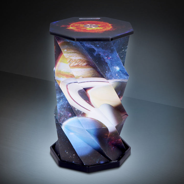 Solar System Foldable Lamp 21cm Rechargeable Powered USB 13