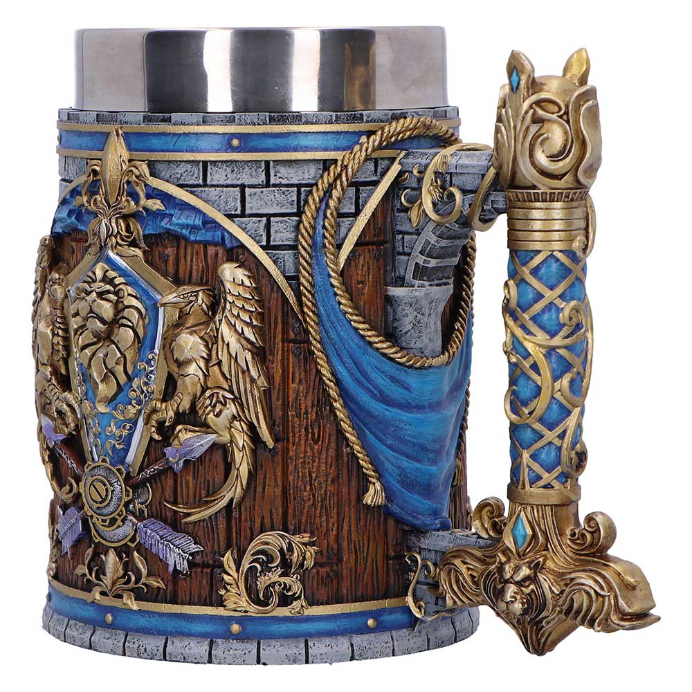 World of Warcraft Alliance Tankard 16cm Drinking Mug 2
