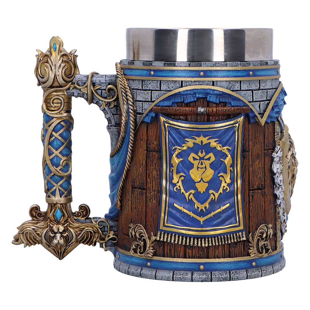 World of Warcraft Alliance Tankard 16cm Drinking Mug 3