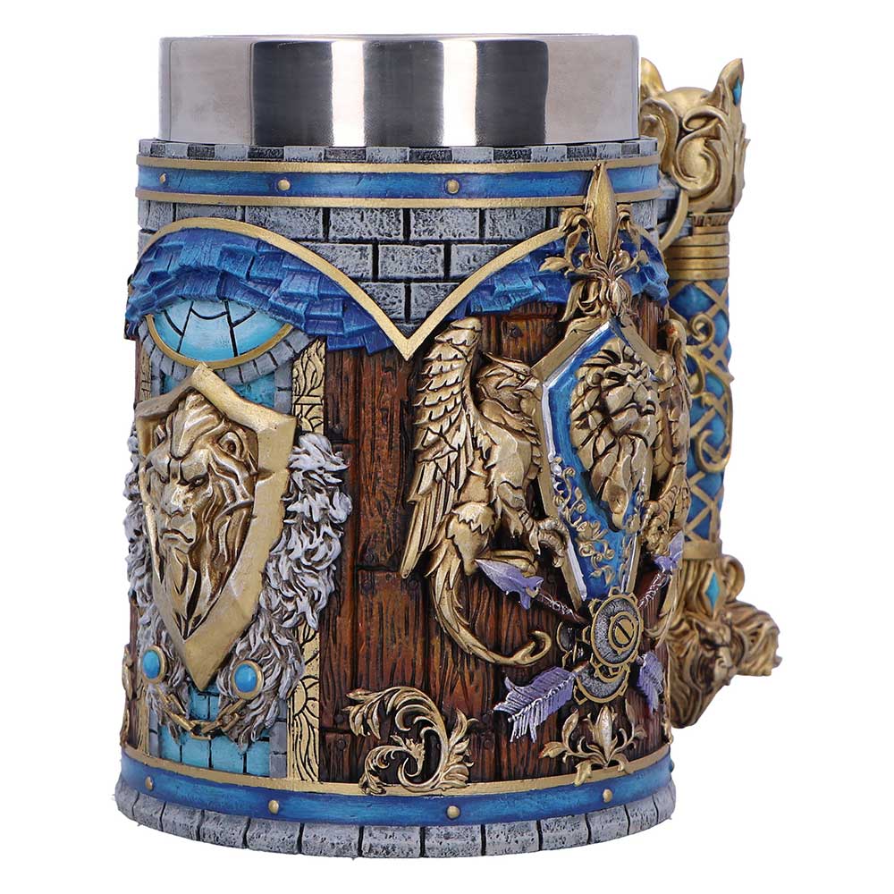 World of Warcraft Alliance Tankard 16cm Drinking Mug 4
