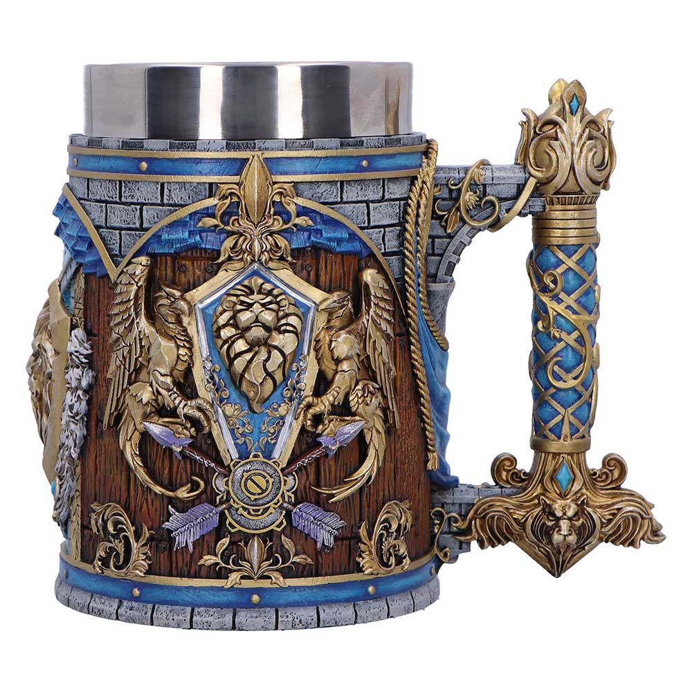 World of Warcraft Alliance Tankard 16cm Drinking Mug 1