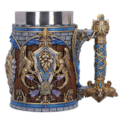 World of Warcraft Alliance Tankard 16cm Drinking Mug 1