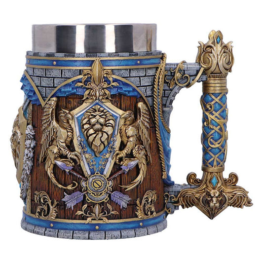 World of Warcraft Alliance Tankard 16cm Drinking Mug 1