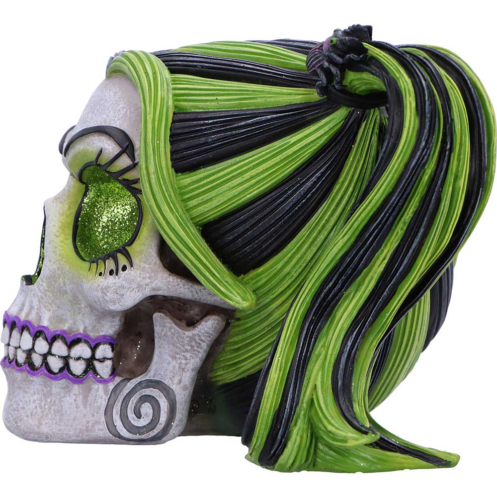 Drop Dead Gorgeous Beetles and Bugs Skull 12.9cm Figurine 5