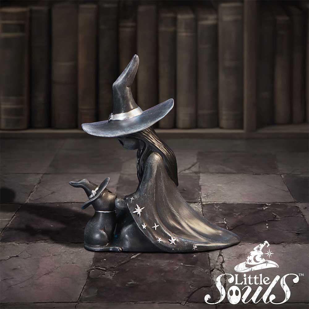 Little Souls Twilight Witch and Cat Figure 10cm 8