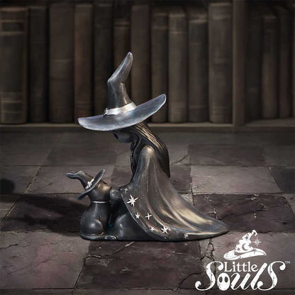 Little Souls Twilight Witch and Cat Figure 10cm 8