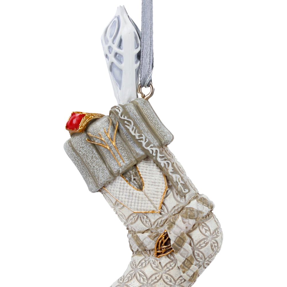 Lord of the Rings Gandalf the White Stocking Hanging Ornament 7.5cm 6