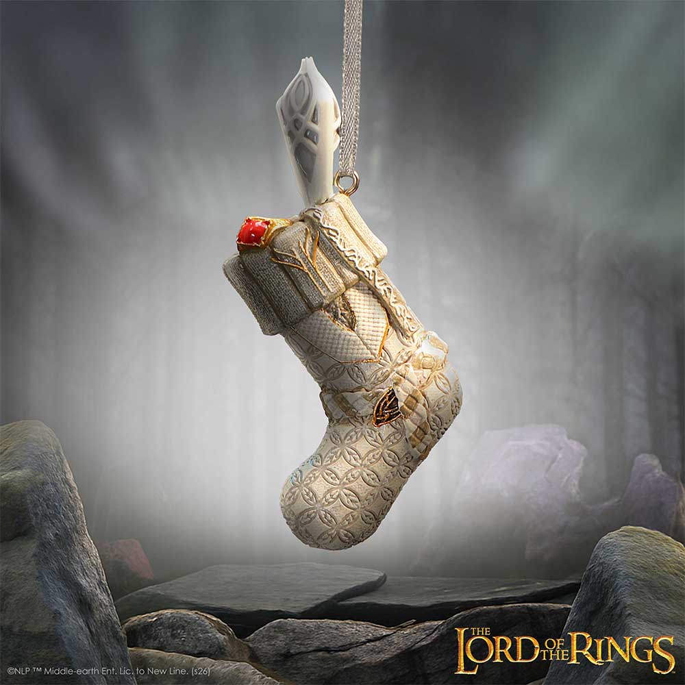 Lord of the Rings Gandalf the White Stocking Hanging Ornament 7.5cm 8