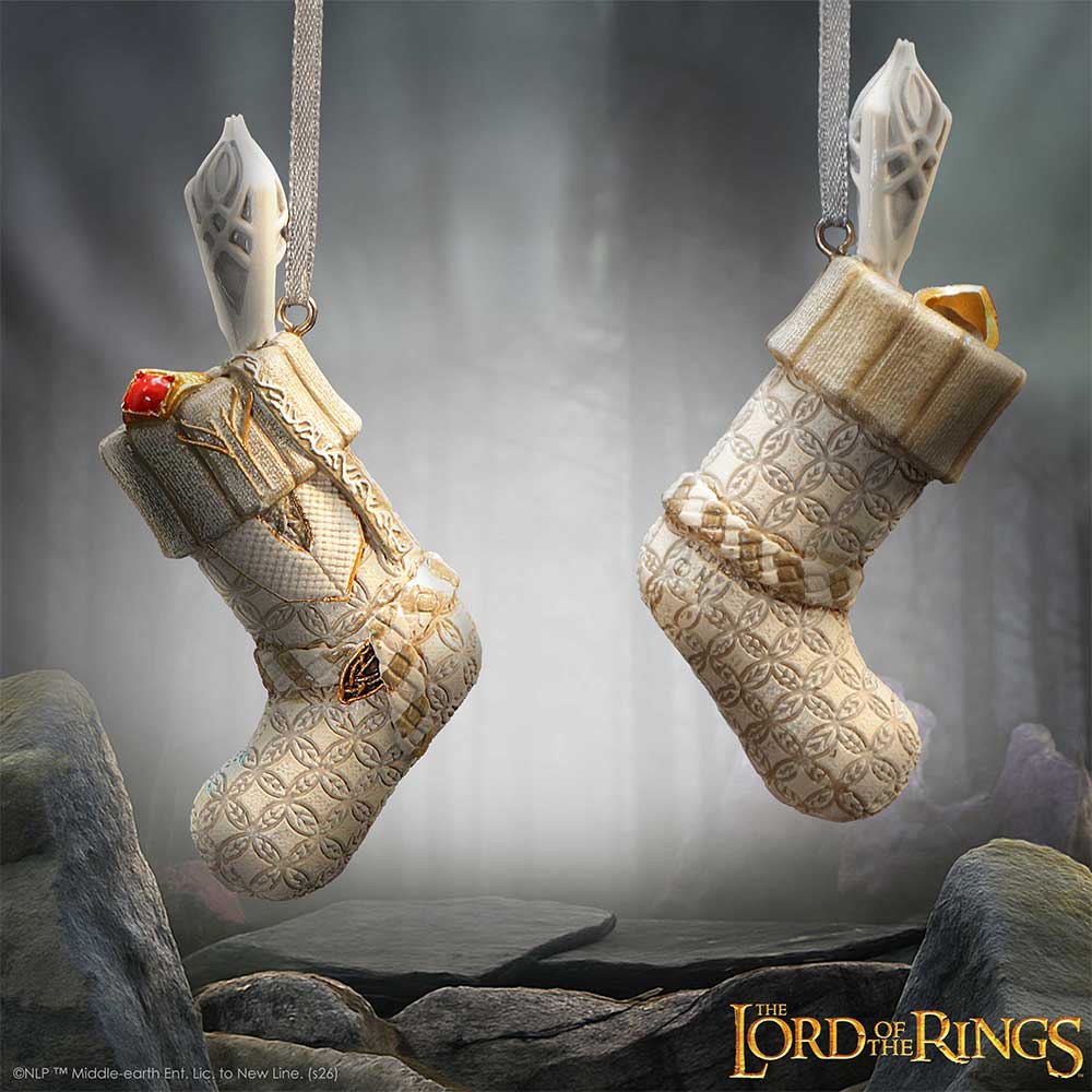 Lord of the Rings Gandalf the White Stocking Hanging Ornament 7.5cm 9