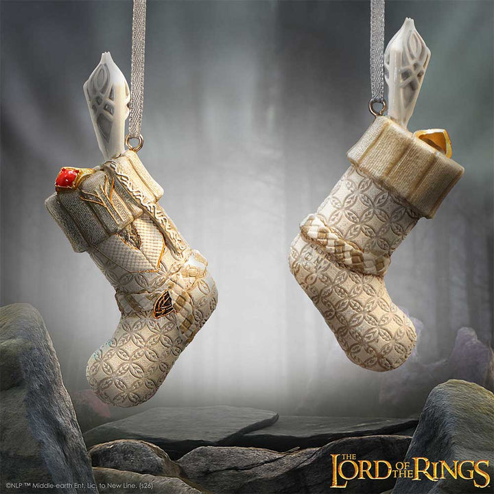 Lord of the Rings Gandalf the White Stocking Hanging Ornament 7.5cm 9