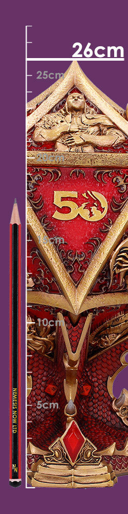 Dungeons and Dragons 50th Anniversary Collectors Box 26cm 9