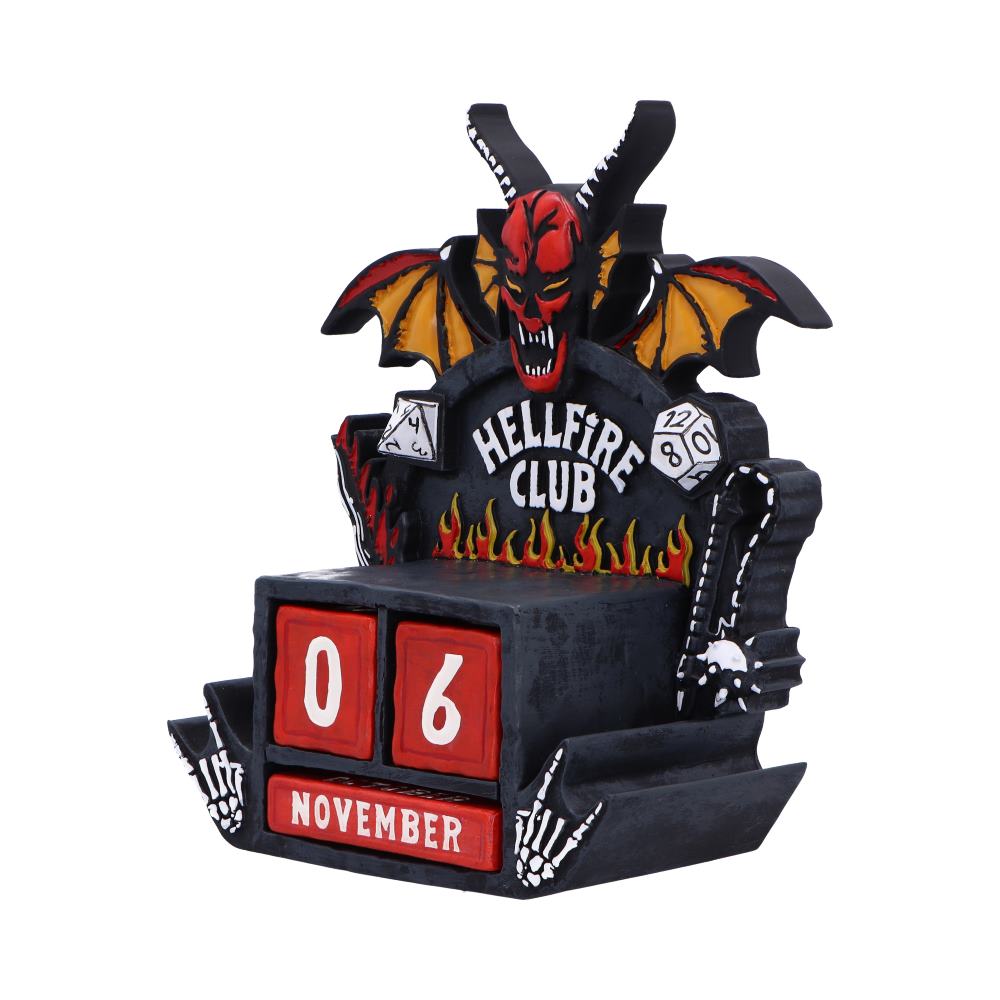 Stranger Things Hellfire Club Perpetual Calendar 3