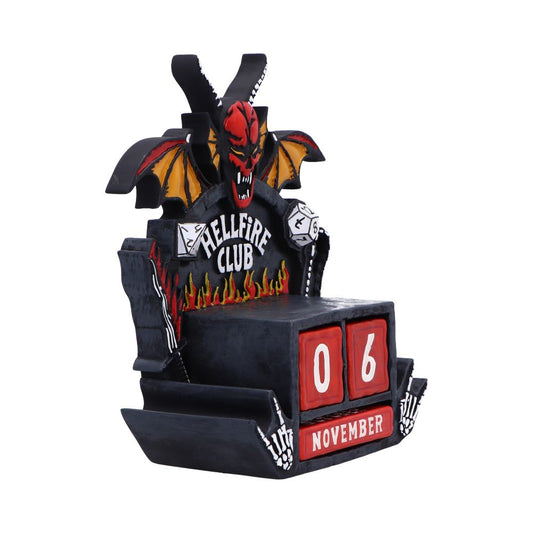 Stranger Things Hellfire Club Perpetual Calendar 2