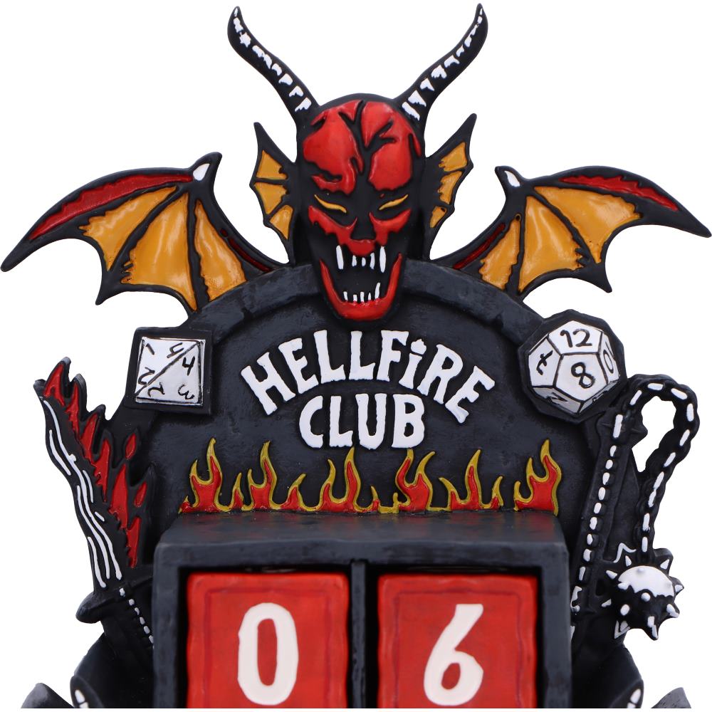 Stranger Things Hellfire Club Perpetual Calendar 6