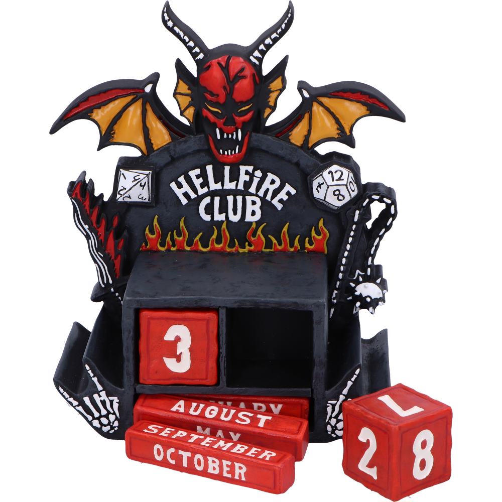 Stranger Things Hellfire Club Perpetual Calendar 4