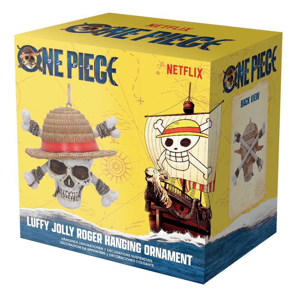 One Piece Luffy Jolly Roger Hanging Ornament 8.4cm 7