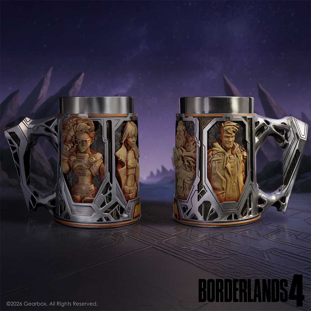 Borderlands 4 Vault Hunters Tankard 17cm Drinking Mug 8