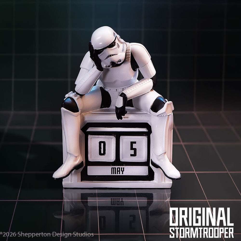 Stormtrooper What a Day Perpetual Calendar 14cm 8