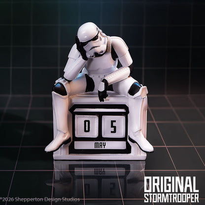 Stormtrooper What a Day Perpetual Calendar 14cm 8