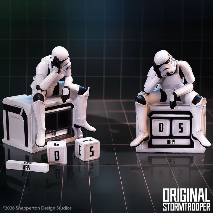 Stormtrooper What a Day Perpetual Calendar 14cm 9
