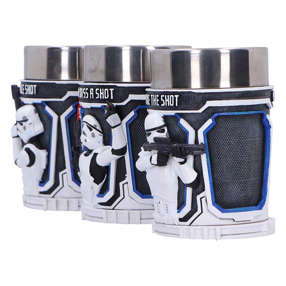 Stormtrooper Shot Glass Set 8.7cm Set of 3 2