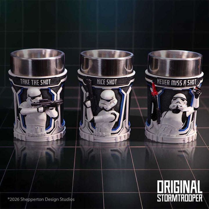 Stormtrooper Shot Glass Set 8.7cm Set of 3 7