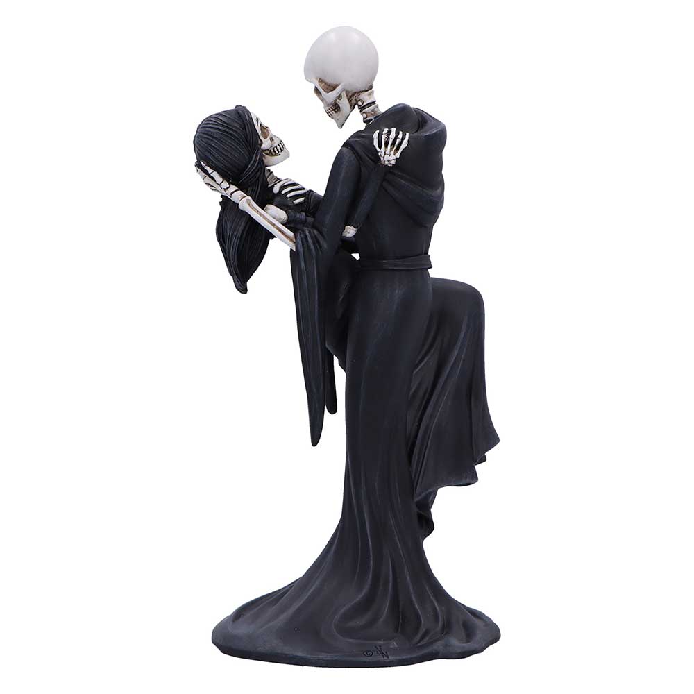 Eternal Dance 24.3cm Gothic Skeleton Figurine 3
