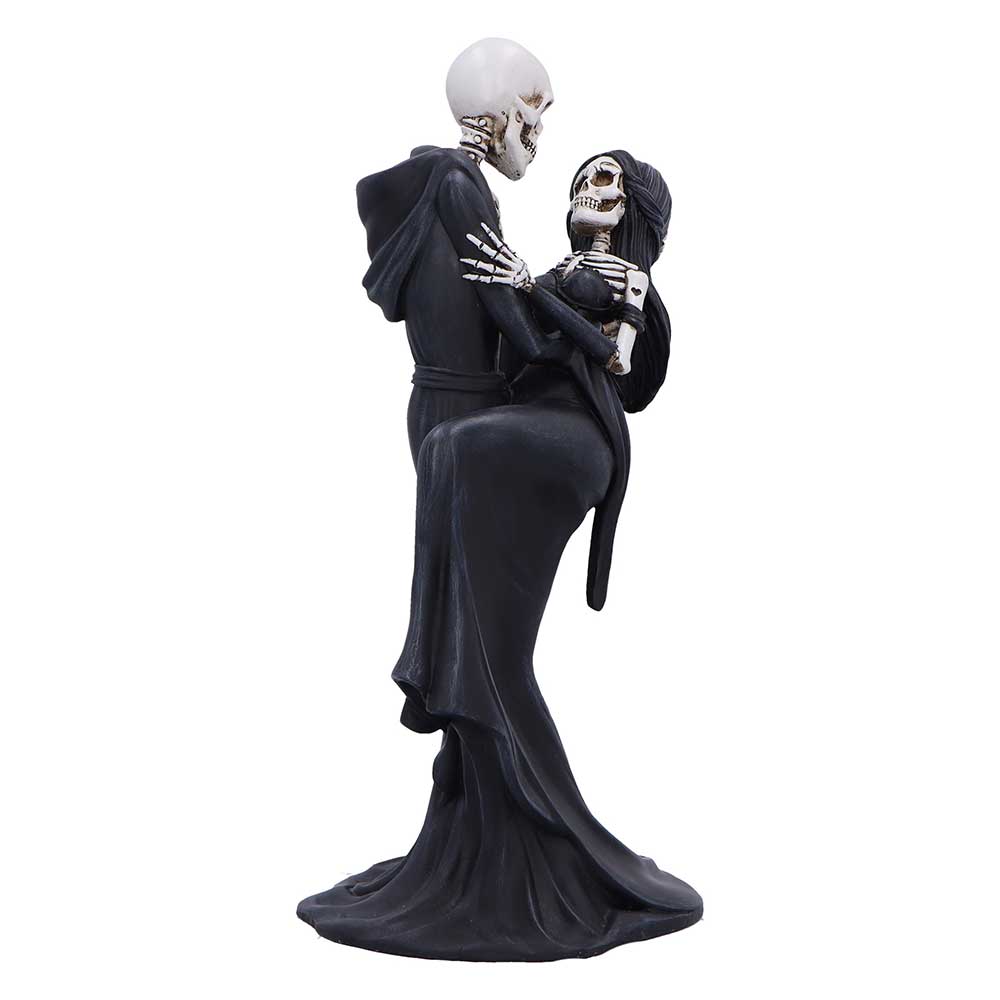 Eternal Dance 24.3cm Gothic Skeleton Figurine 4