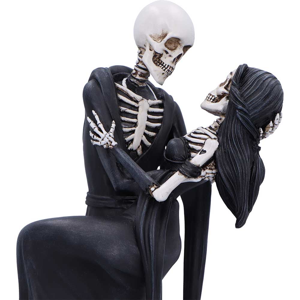 Eternal Dance 24.3cm Gothic Skeleton Figurine 5