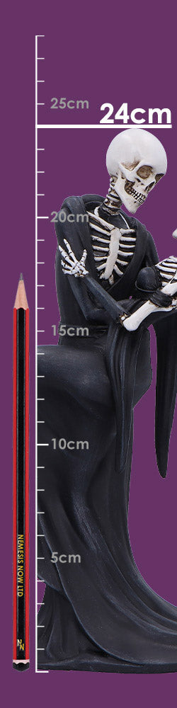 Eternal Dance 24.3cm Gothic Skeleton Figurine 9