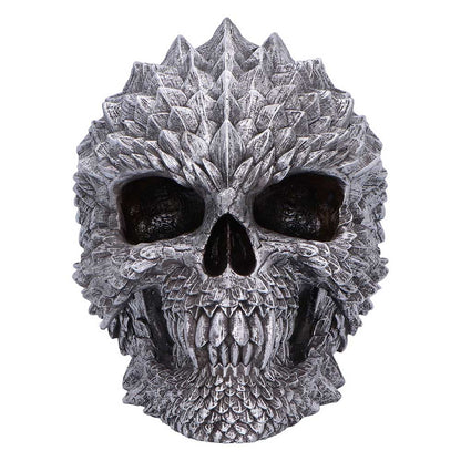 Scaled Remains 15.4cm Decorative Resin Skull 2