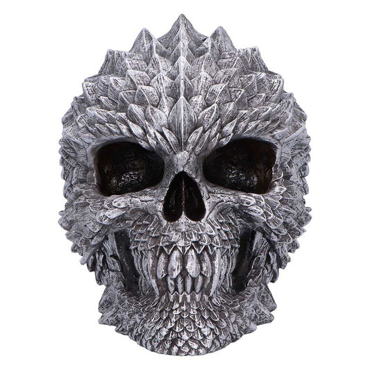 Scaled Remains 15.4cm Decorative Resin Skull 2