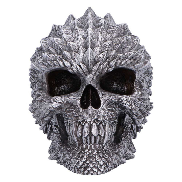 Scaled Remains 15.4cm Decorative Resin Skull 2