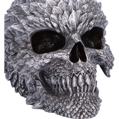 Scaled Remains 15.4cm Decorative Resin Skull 5