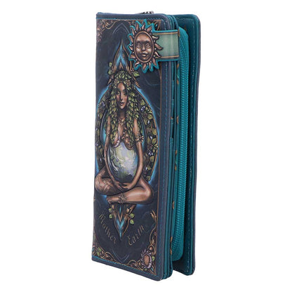Mother Earth Embossed Purse 18.5cm 2