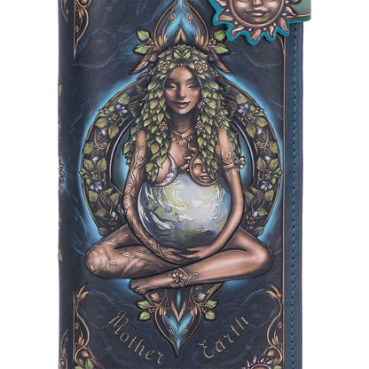 Mother Earth Embossed Purse 18.5cm 5