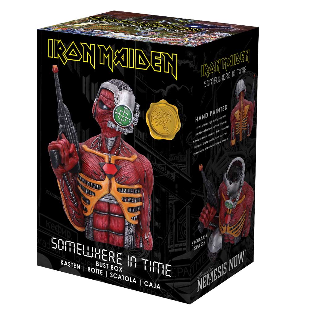 Iron Maiden Somewhere In Time Bust 29.8cm Resin Statue 7