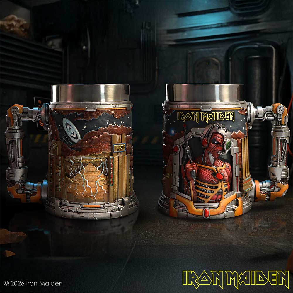 Iron Maiden Somewhere In Time Tankard 15.5cm Drinking Mug 8
