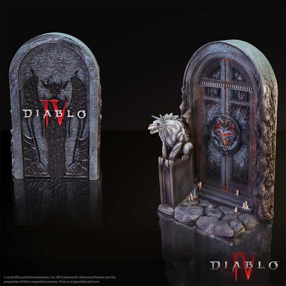 Diablo IV Hells Gate Bookend 18.3cm 8
