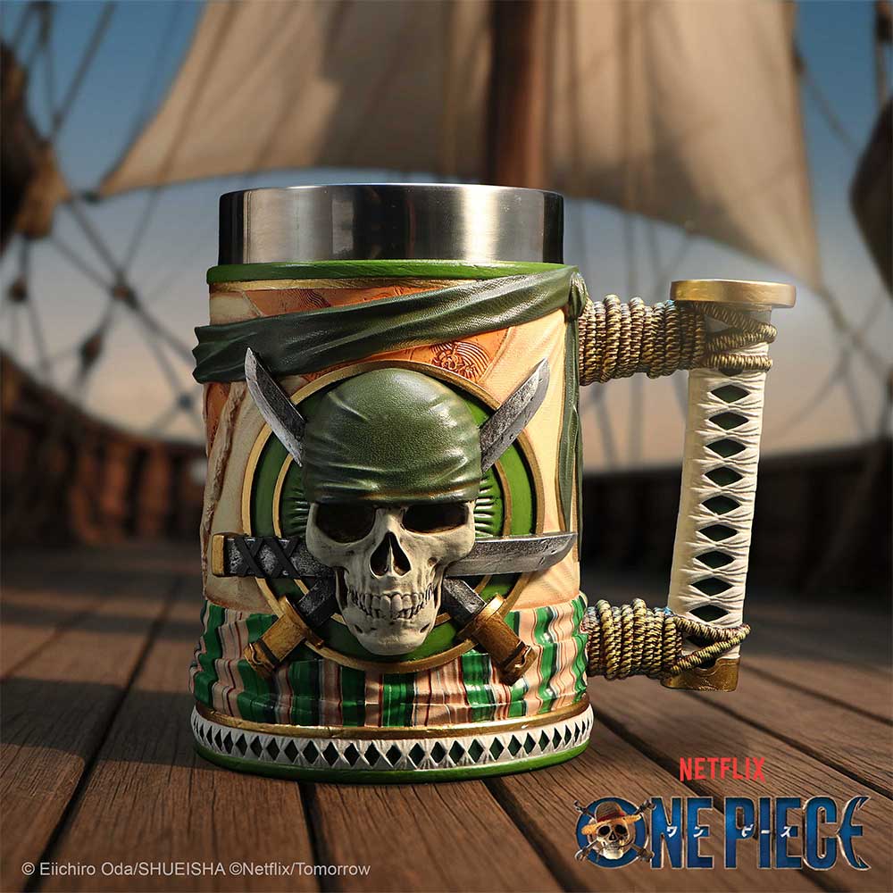 One Piece Zoro Tankard 16cm Drinking Mug 7