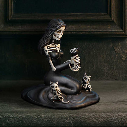 Eternal Affection Skeletal Figurine 12.5cm Resin Statue 8
