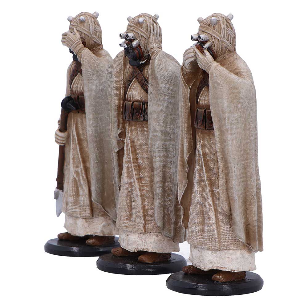 Three Wise Tusken Raiders 14.3cm Resin Statues 3