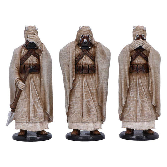 Three Wise Tusken Raiders 14.3cm Resin Statues 1