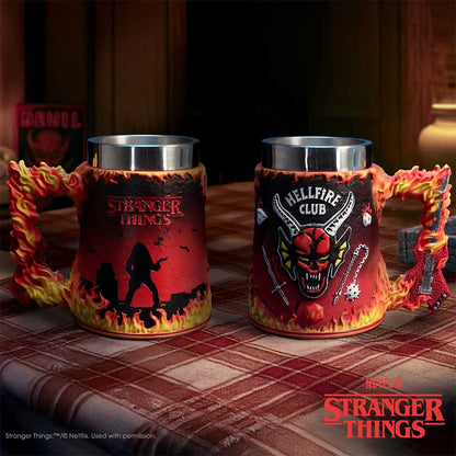 Stranger Things Hellfire Club Tankard 17cm Drinking Mug 8
