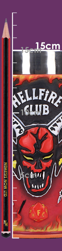 Stranger Things Hellfire Club Tankard 17cm Drinking Mug 9