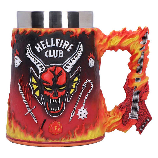 Stranger Things Hellfire Club Tankard 17cm Drinking Mug 1