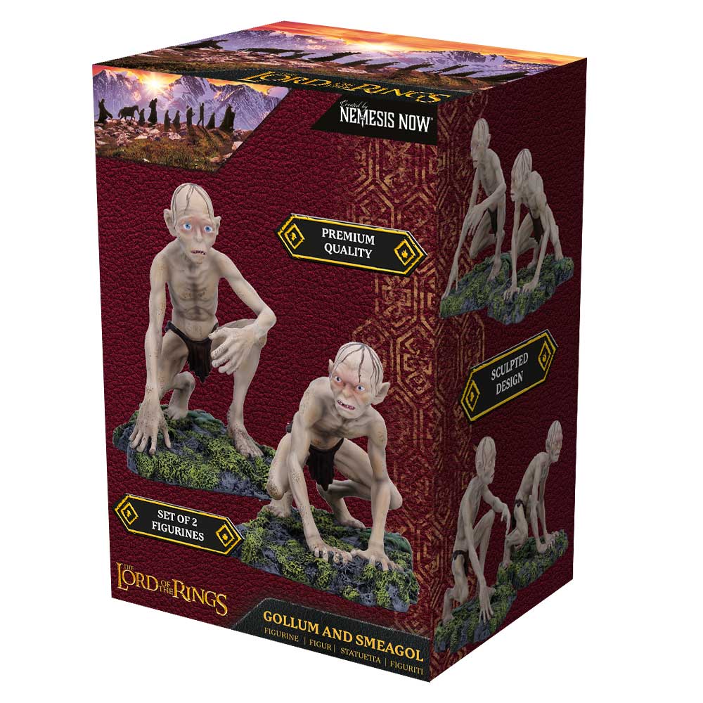 Lord of the Rings Gollum and Smeagol Set of 2 Figures 13cm 7
