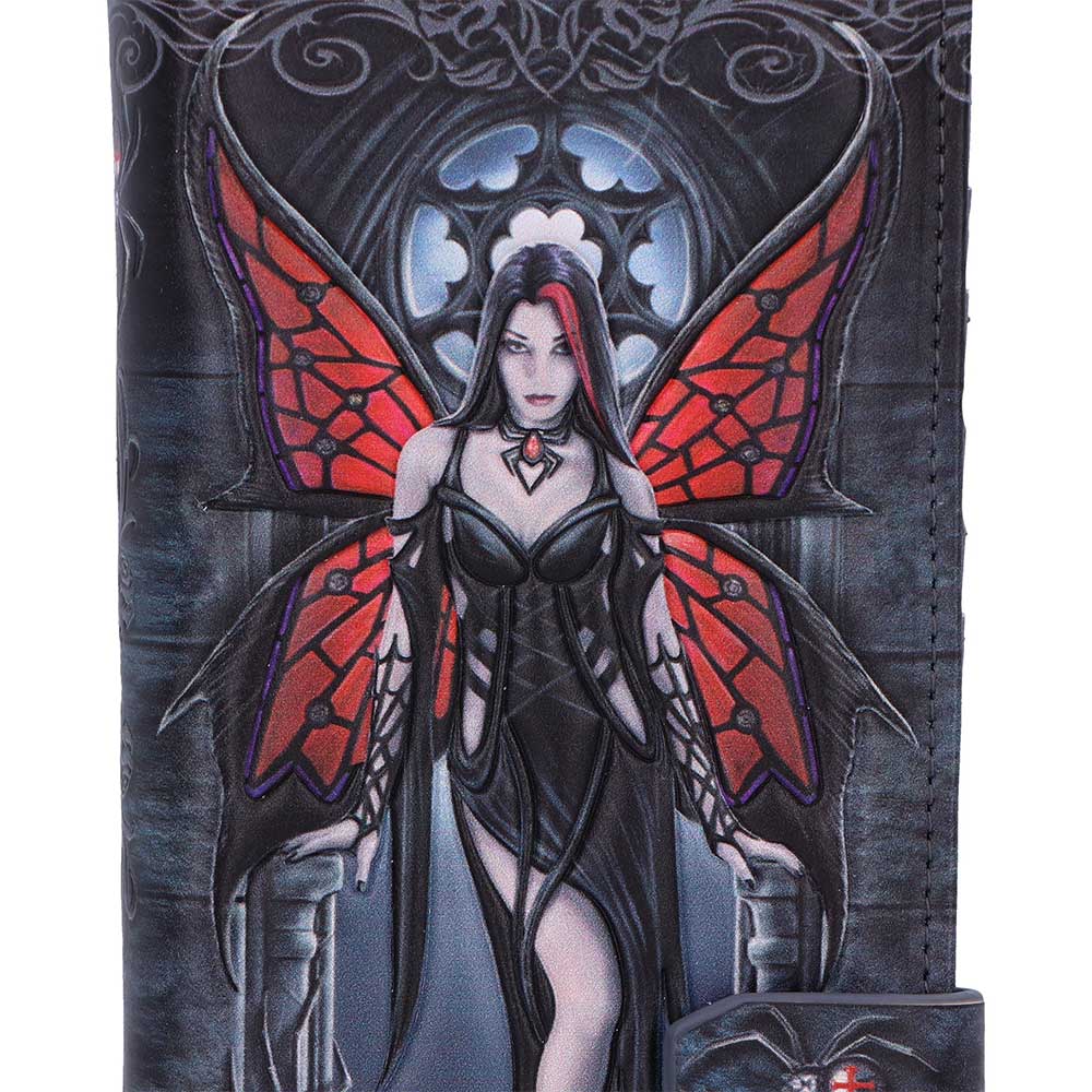 Aracnafaria Embossed Purse by Anne Stokes 18.5cm 5